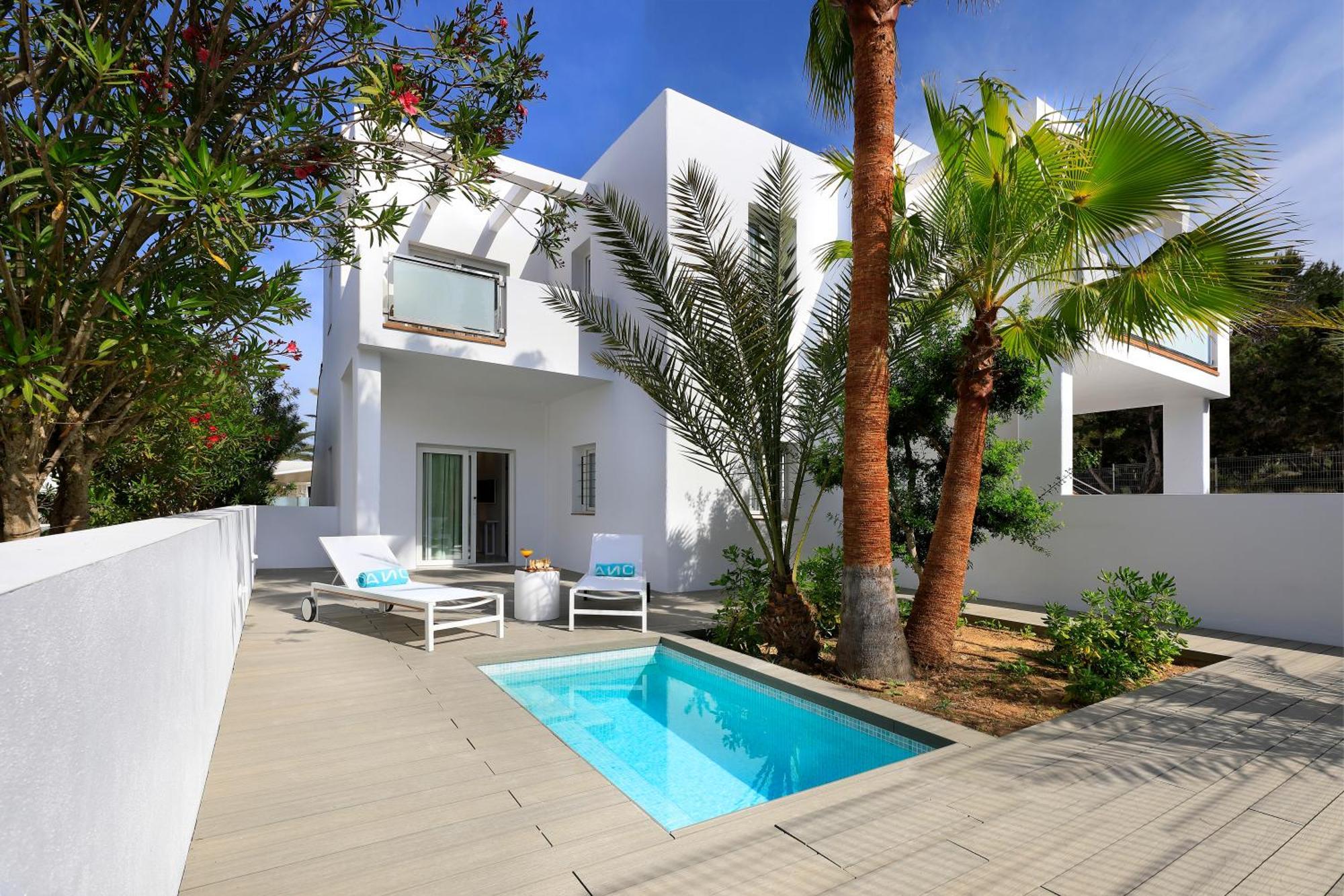 Blanco Hotel Formentera Es Pujols Exterior foto