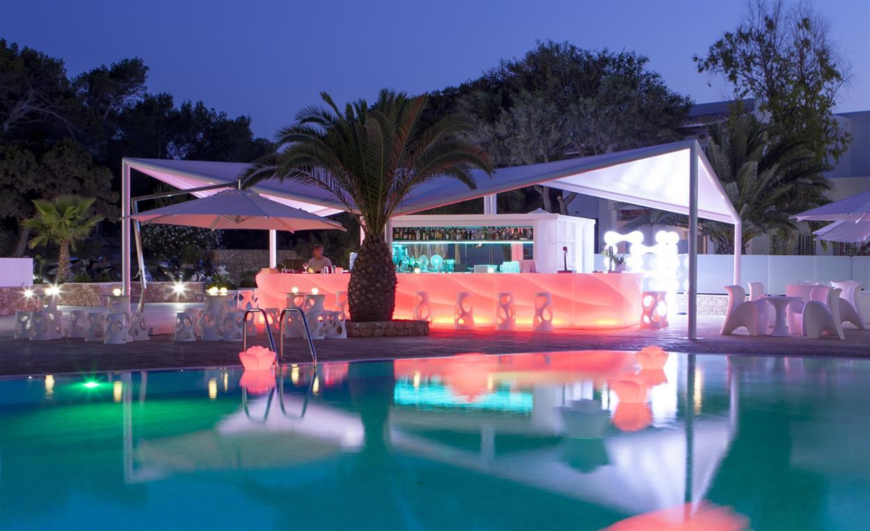 Blanco Hotel Formentera Es Pujols Exterior foto